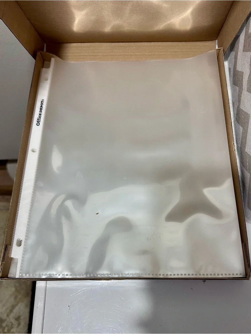 Office Depot Clear Heavy Weight Sheet Protectors - Clear (Qty 75+)